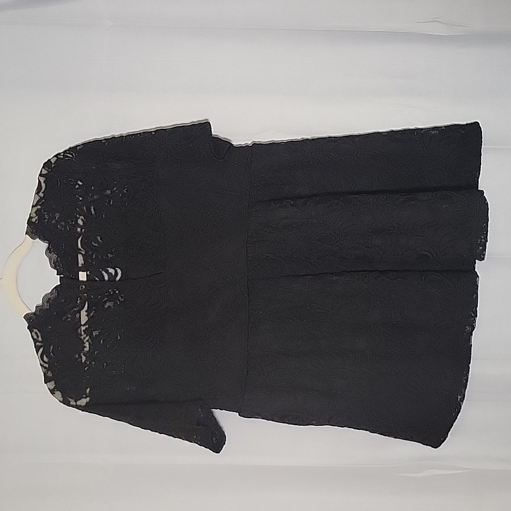 Torrid Black Lace Top NWT Size 1 (1X) - Picture 6 of 9